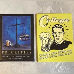 Humorous Magnets - Priorities and College Y2K 2005